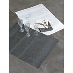 Essuie-verre Cristal Ardoise 80 cm Le Jacquard Français